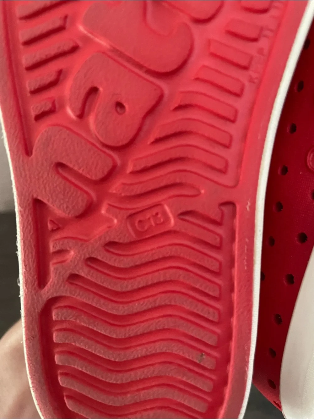 Minnie Mouse Native Kids Red Water Shoes with Character Bow Graphic